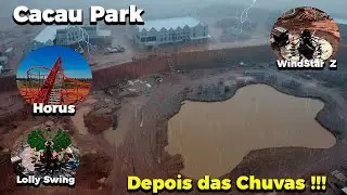 🎢🌧️☀️ Cacau Park em Itu 🌈 | Novo Parque Tem&aacute;tico Depois de MUITA Chuva! 😱✨#cacaupark