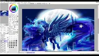 Luna speedpaint