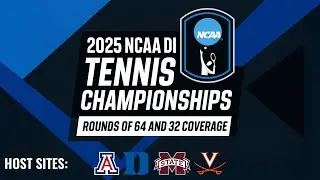 Round of 64 Coverage | Feed 3 | 2025 NCAA DI Tennis Championships
