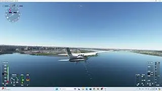 Forward Slipping to a Landing | MSFS | Landing at KDCA | Cessna 172 with G1000 Cockpit