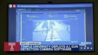Temple University deploys AI gun detection camera software | Here's how it works