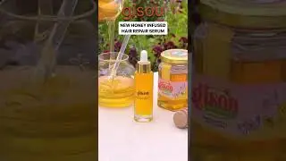 Use Honey Infused Hair Repair Serum | Gisou hair repair serum | Gisou hair oil curly hair | Gisou