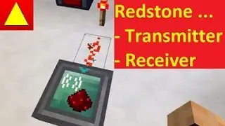 Redstone Transmitter Receiver von RFtools BlockLight Minecraft Mod