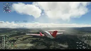 Microsoft Flight Simulator - Textron Aviation Beechcraft King Air 3501 - Take off from Olinger Strip