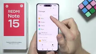 Redmi Note 15: Как перенести данные с/на USB-накопитель