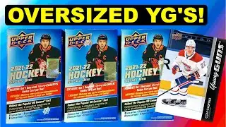 THE BEST BLASTERS?!? - Opening (3) 2021-22 Upper Deck Series 1 Oversized Young Guns Retail Blasters