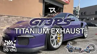 RHD KING  RYFT TITANIUM EXHAUST GT3RS