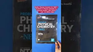 Master Physical Chemistry for NEET | Problems in Physical Chemistry by Narendra Avasthi | 10th Edi.