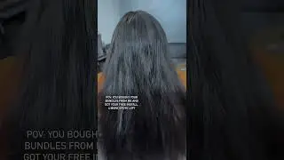 Client is rocking 3 bundles of body wave in 24inches