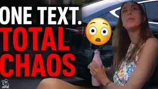 Distracted Driver Regrets It After Tesla Crash - EJV BODYCAM