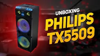 UNBOXING PARTY SPEAKER PHILIPS TAX5509