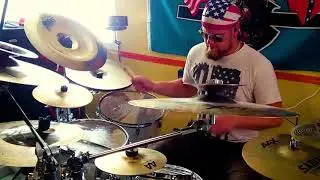 Pantera - I'm Broken // live drum cover by Tatu Turunen of Simulacrum