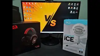 Streamear con aud&iacute;fonos cascos vs micr&oacute;fono condensador| Redragon Zeus vs Snowball