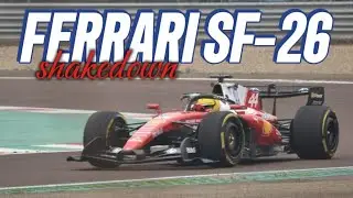 New Ferrari Sf-26 Shakedown Fiorano Filming Day Formula 1! Ferrari Pure Sound! Leclerc Hamilton