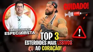 OS 3 ESTERÓIDES MAIS PREJUDICIAIS AO CORAÇÃO!! - CUIDADO!!