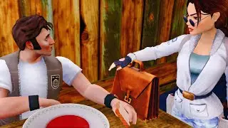 Tomb Raider 3 Remastered MODS 125: BORSCHT! Head bobbing Lara fights Dr. Willar cutscene