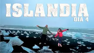 Encontramos la Playa de los DIAMANTES en Islandia 🌌 Dia 4
