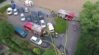 Übung der Freiwilligen Feuerwehr Eppelheim