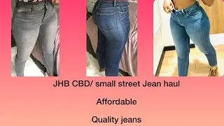 JHB Cbd/small street quality Jean haul| Different brands| Perfect fit. #tryonhaul