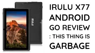 Irulu X77 Android Tablet Review - Is this worth it in a woodshop?