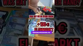 100&euro; Gewinn auf dem Flohmarkt ! #flohmarkt #reseller #nintendo #retrogaming #resellers #fleamarket