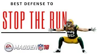 Madden 18 Best 34 Odd RUN STOPPER RED ZONE DEFENSE