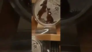 Set of Rabbits #silver #coins #gold #collection #trending #trendingshorts #viral #viralshorts