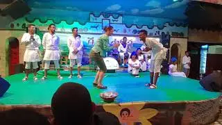 Funny guest participants at an Ethiopian cultural restaurant - 1