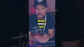 Находим мажорную гамму для ЛЮБОЙ тональности на гитаре!