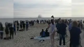 Italian Eurofighter Typhoon crashes during Terracina Airshow, killing pilot
