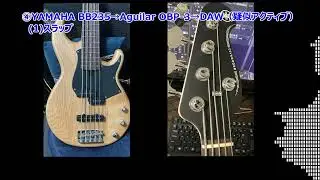 YAMAHA BB235を買ったので激安ジャズベースと弾き比べてみた【ゴミカス演奏】