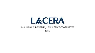 Insurance, Benefits, and Legislative Committee | Wednesday, January 7, 2026