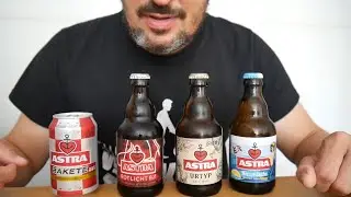 ASMR AUF DEUTSCH &ndash; Astra Bier Taste Test &ndash; Urtyp, Kiezmische, Rakete, Rotlicht