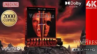 John Carpenter&rsquo;s Vampires ViaVision 4K UltraHD Blu-Ray Lenticular Limited Edition (2000) Unboxing