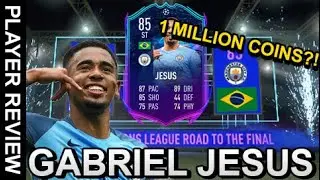 БУДУЩАЯ КАРТА С РЕЙТИНГОМ 90+ ЗА 1 МИЛЛИОН?! FIFA 21: ПУТЬ К ФИНАЛЬНОМУ ИГРОКУ ГАВРИЭЛЬ ДЖЕЗУС 85 ОБЗОР!!