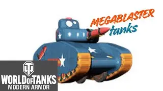 World of Tanks : Modern Armor | (Winter Fest Event) - Megablaster | WOT Console | Rocket Launcher |