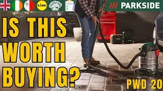 WET & DRY VACUUM CLEANER Parkside PWD 20 C3 UK ENGLISH IRISH MALTESE IL-LINGWA MALTIJA  LIDL