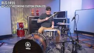 Yamaha Stainless Steel 14&rdquo; x 5.5&rdquo; Vs. Aluminum 14&rdquo; x 5.5&rdquo; Snare Drum Comparison