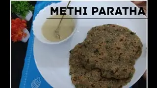 नाश्ते में बनाए गरमागरम मेथी पराठा # breakfast  #yummy#delicious #youtubevideo #@delicioussskitchen✨