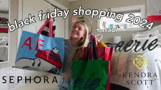 black friday shopping vlog 2024