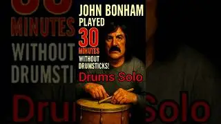He Played Drums With No Sticks&hellip; John Bonham Unleashed!