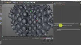 Cinema 4D tutorial: Displaced Popping Sphere