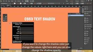 Adobe Muse CC Text Shadow Widget