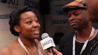 Richie Goods and Alicia Olatuja at the CGI RIJF