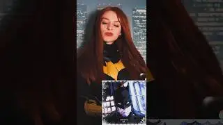Babs Making a Christmas Card of The Justice League || #cosplayworld #batgirl #batgirlcosplay