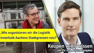 Komfortzonen bei der Raumgestaltung: Achim Kampker (RWTH) und Sibylle Keupen im Gespr&auml;ch #Aachen