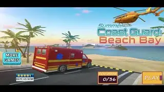 Summer coast guard beach bay simulator. Android Ambulance & Helicopter #simulatorgames