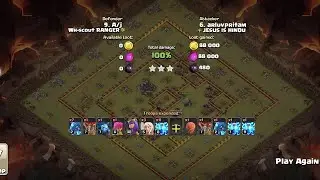 my war attack 3 Star clash of clans