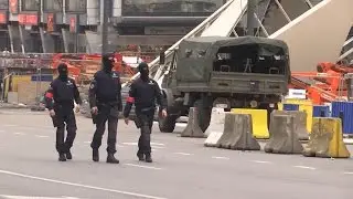 Brussels shopping centre on lockdown after bomb scare