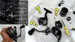 Rekomendasi Reel Bahan Metal Murah Tampil Mewah Untuk Pemula | DEUKIO AC2000